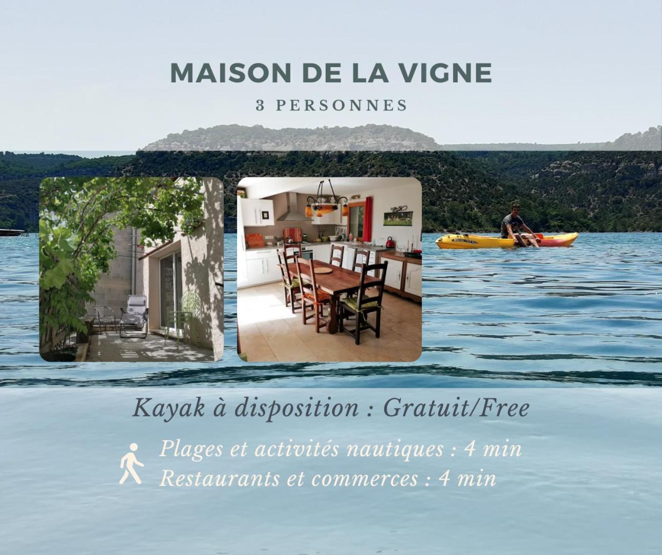 La Maison De La Vigne Bauduen Ngoại thất bức ảnh
